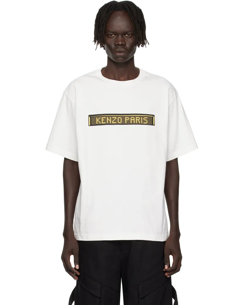 Kenzo Off-White Kenzo Paris 'KENZO City' Oversized T-shirt Off
