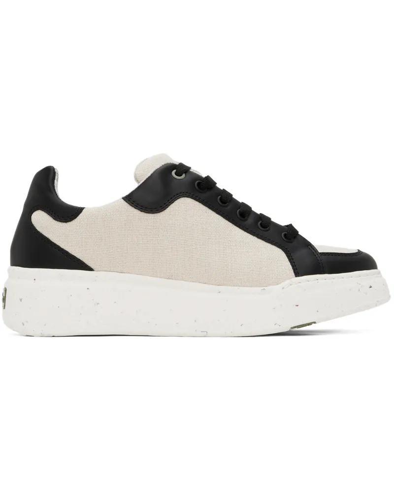 Max Mara Beige & Black Maxigreen Sneakers 2