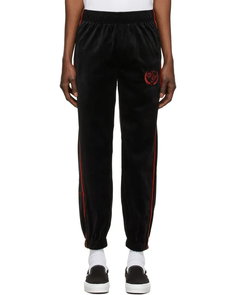 Noon Goons Black Polyester Track Pants Black
