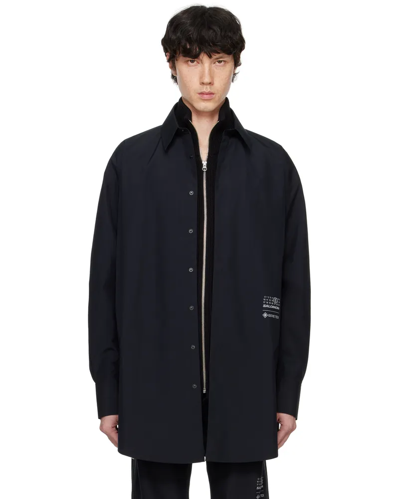 Maison Margiela Black Salomon Edition Long Sleeve Shirt 900