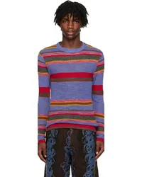 VITELLI Blue Striped Sweater Jlight