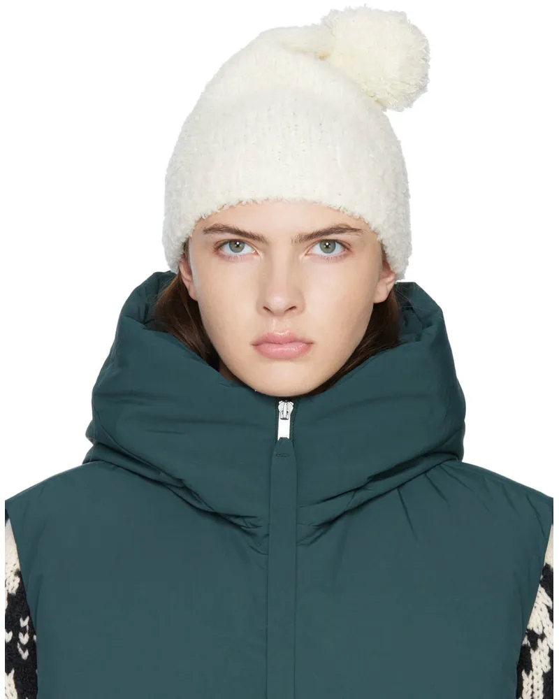Jil Sander Off-White Wool Beanie 106