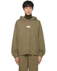 Maison Margiela Green Logo Hoodie Bus