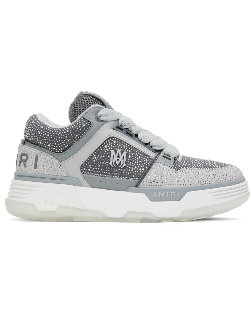 Amiri Gray Crystal MA-1 Sneakers Grey