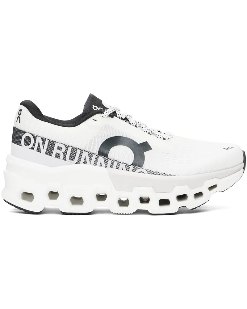ON White Cloudmonster 2 Sneakers Undyed