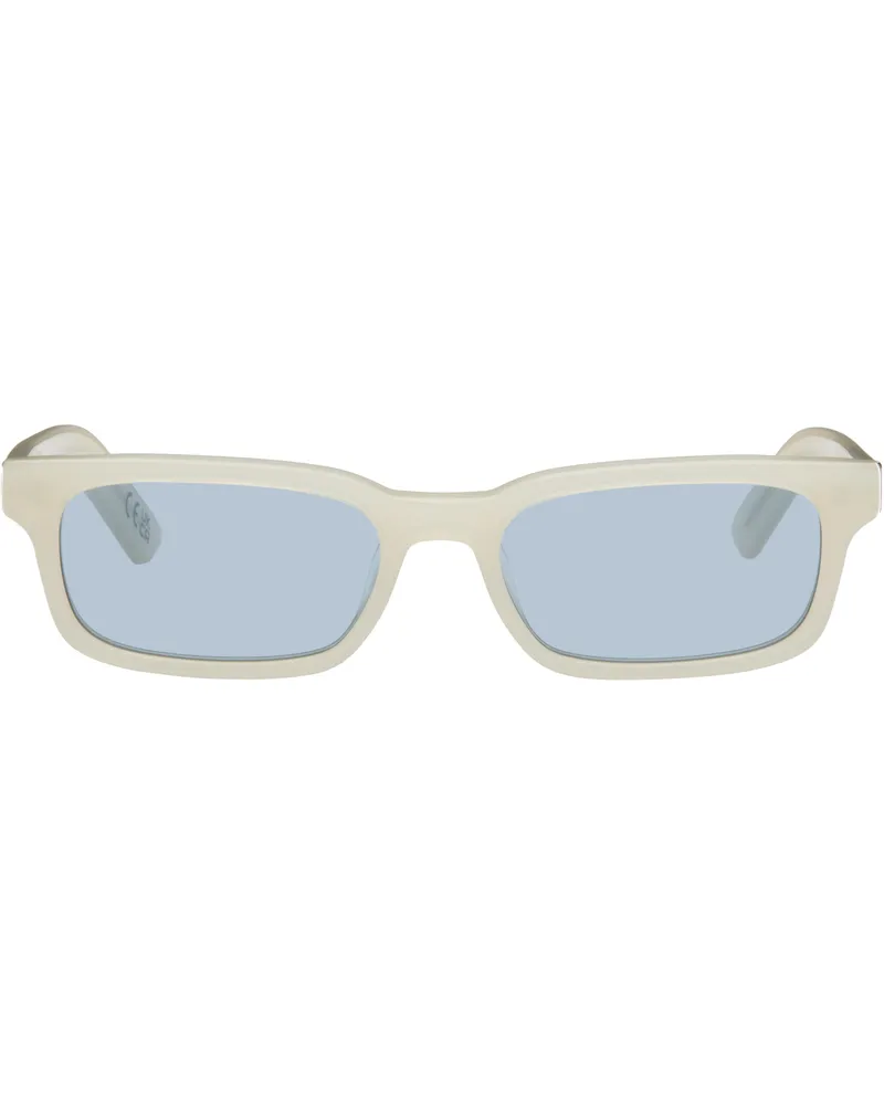 RETROSUPERFUTURE Off-White Gesto Sunglasses Cremoso