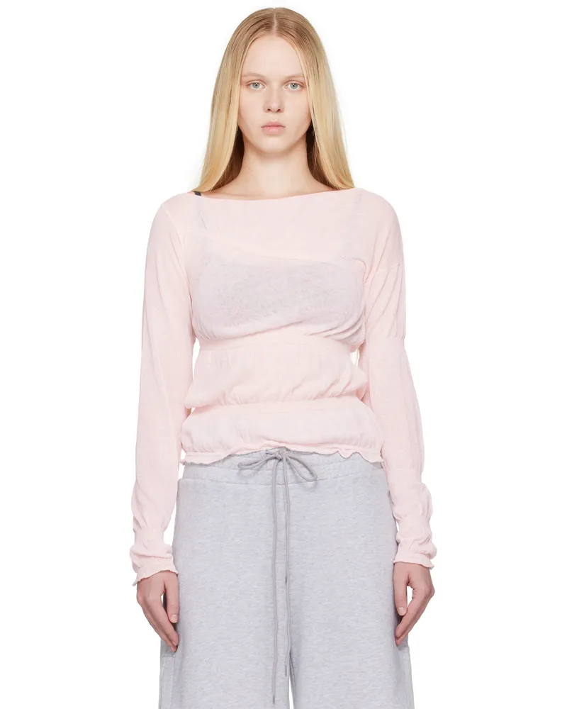 Paloma Wool Pink Aluz Sweater 435