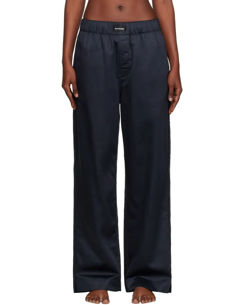 MAGNIBERG Navy Sorbetto Pyjama Pants Blazer