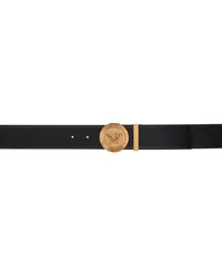 Versace Black Medusa Biggie Leather Belt 1b00v-black-versace