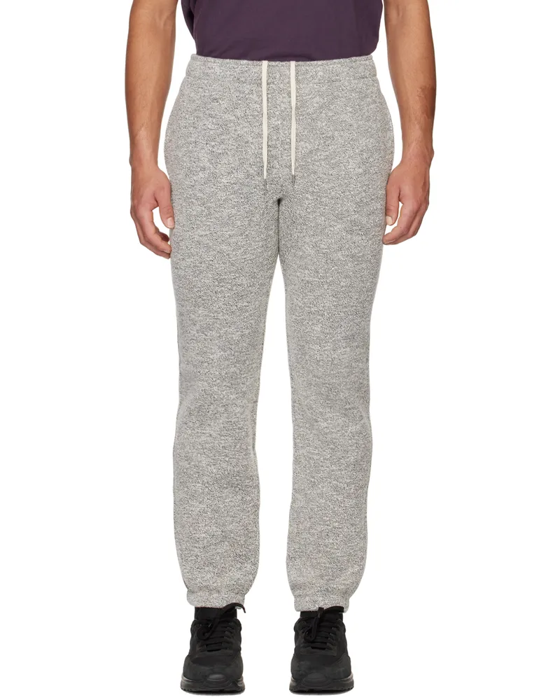 Vince Off-White Marble Lounge Pants Black