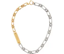 Silver & Gold Figaro Mix Necklace