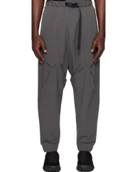 Fumito Ganryu Gray Easy Cargo Pants Charcoal