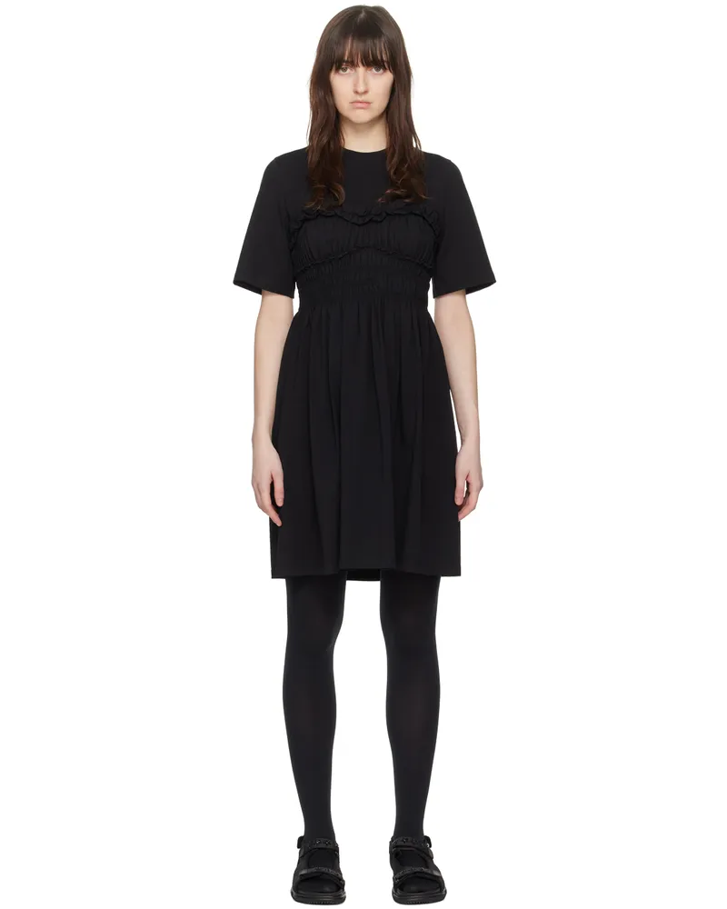Cecilie Bahnsen Black Valencia Minidress Black