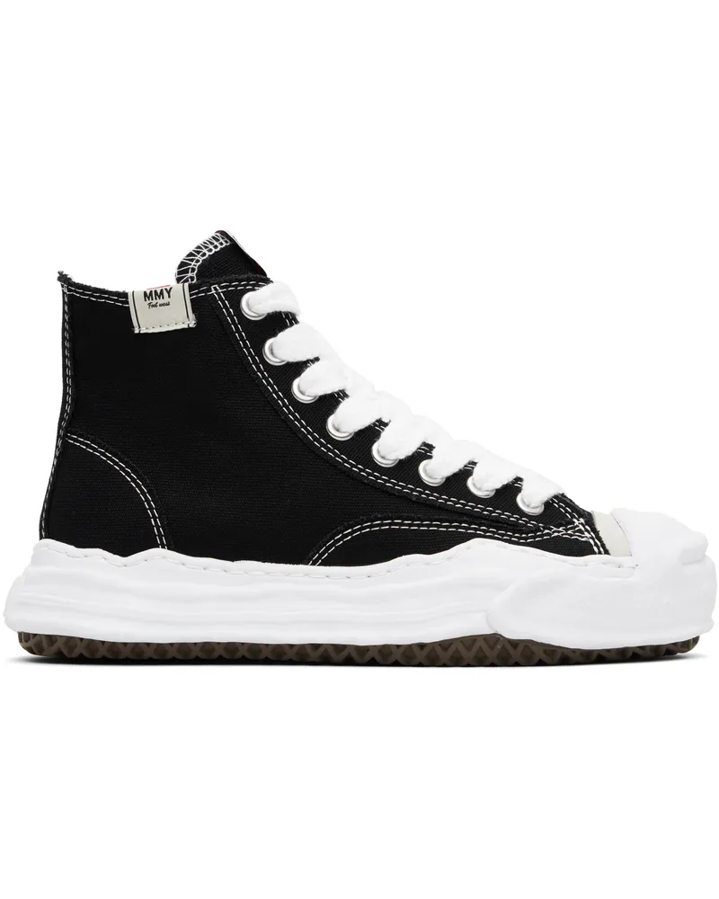 MIHARAYASUHIRO Black 'Hank' OG Sole Canvas Sneakers Black