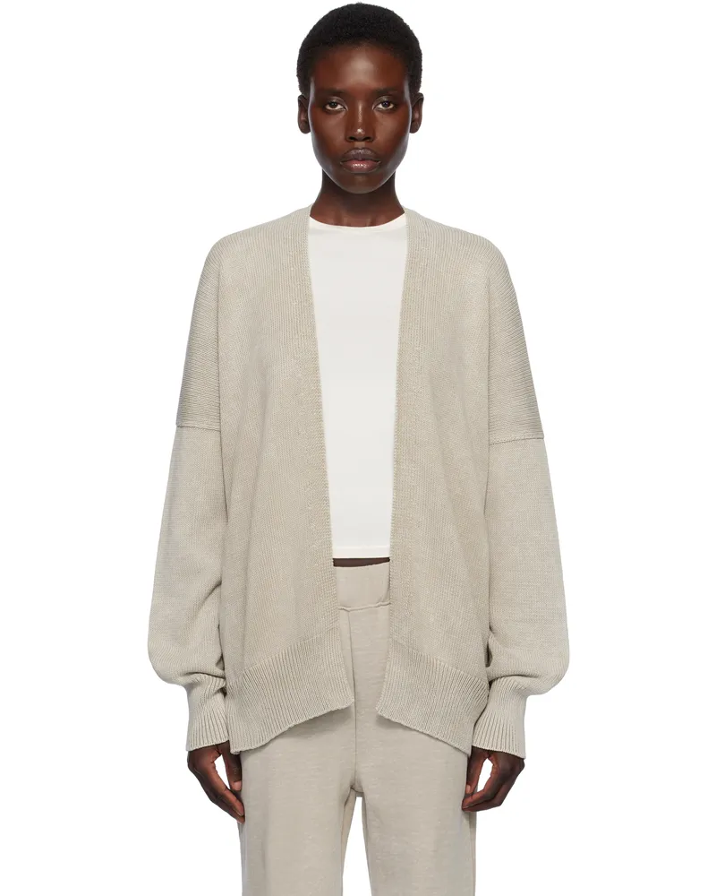 Lauren Manoogian Taupe Fade Cardigan Wc01