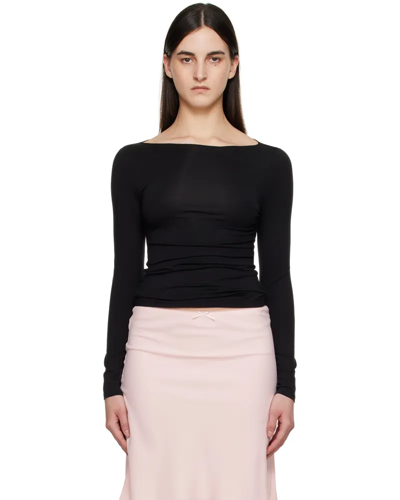Miaou Black Amelia T-shirt Black