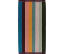Multicolor Artist Stripe Large Beach Towel