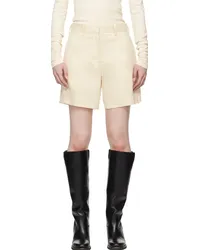 Helmut Lang Off-White Mini Car Shorts Summer