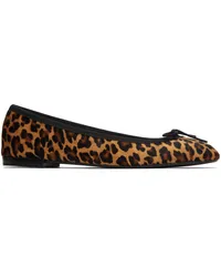 Repetto SSENSE Exclusive Brown Cendrillon Ballerina Flats Leopard