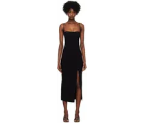 Black Marisol Midi Dress