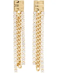 Givenchy Gold 4G Crystal Earrings 710-golden