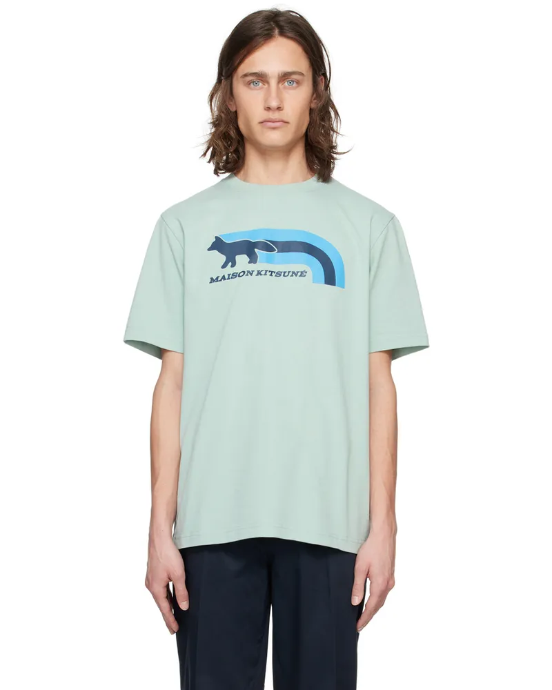 Kitsuné Green Flash Fox T-Shirt P417