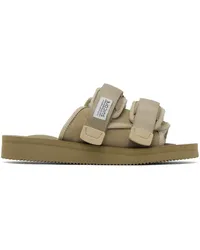 SUICOKE Taupe MOTO-Mab Sandals Taupe