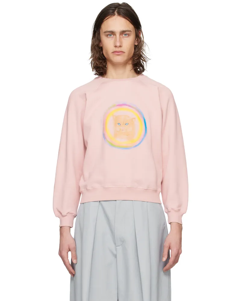 Meryll Rogge Pink Print Sweatshirt Blush