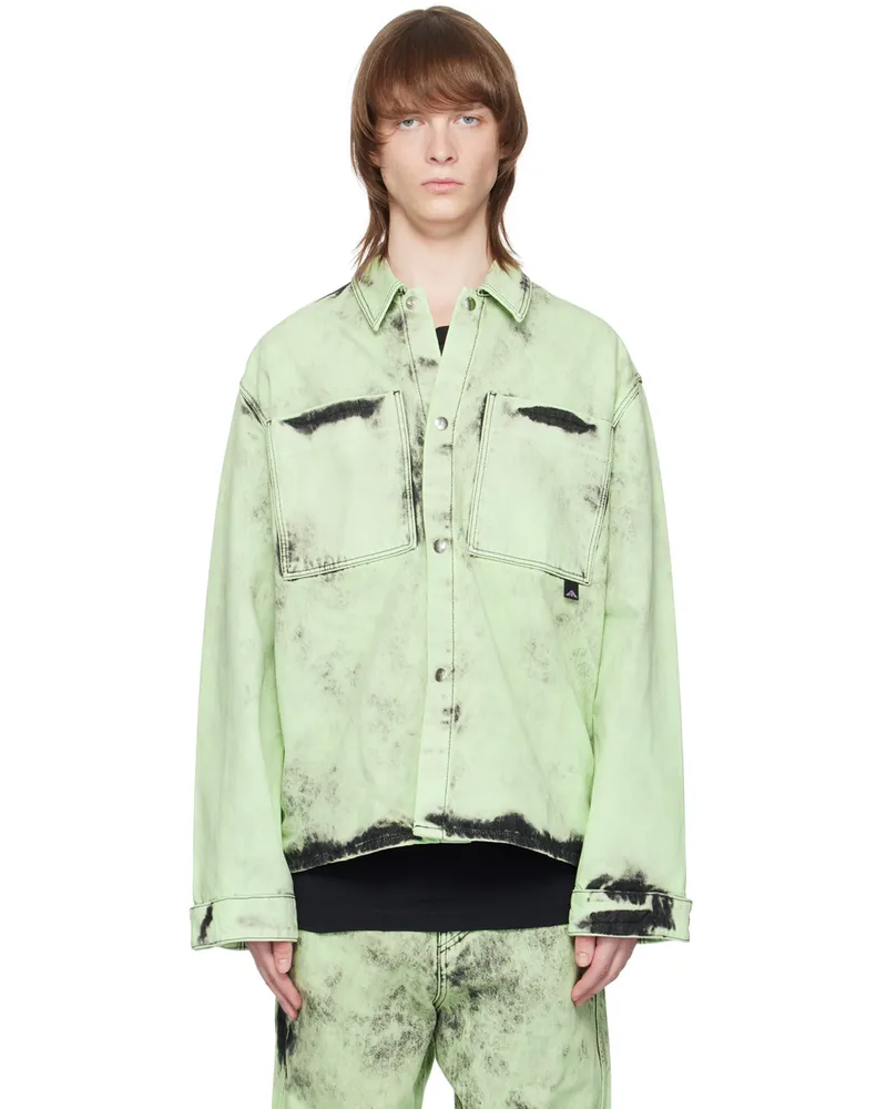 OAMC Green Sentinel Denim Shirt 323