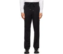 Black Convertible Trousers