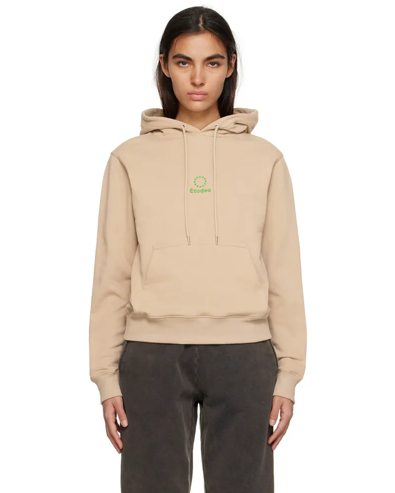 Études Studio Beige Klein Hoodie Beige