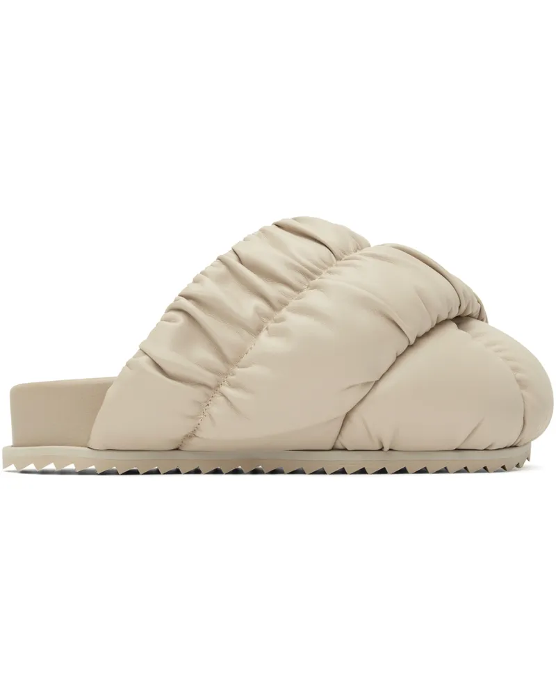 YUME YUME Beige Tent Mules Beige