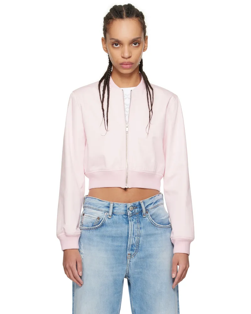 Givenchy Pink GIVENCHY Medallion Slim Fit Bomber Jacket 661-baby