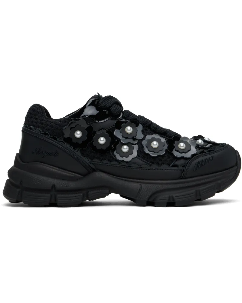 Axel Arigato Black Marathon FLWR Runner Sneakers Black