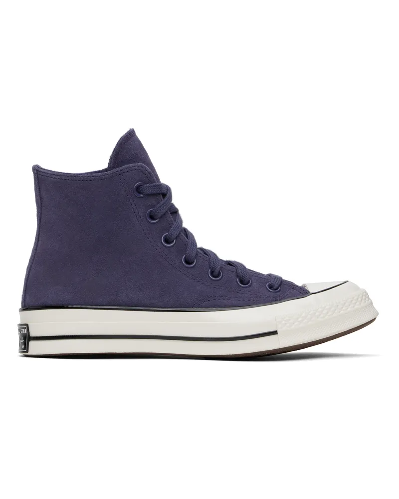 Converse Purple Chuck 70 Heritage Suede Sneakers Shadow