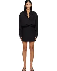 Interior Black 'The Tutto' Minidress Black