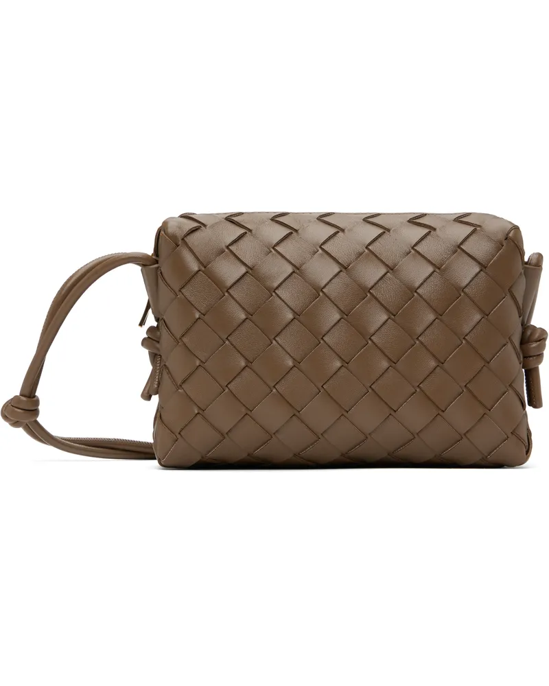 Bottega Veneta Taupe Mini Loop Camera Bag 2355