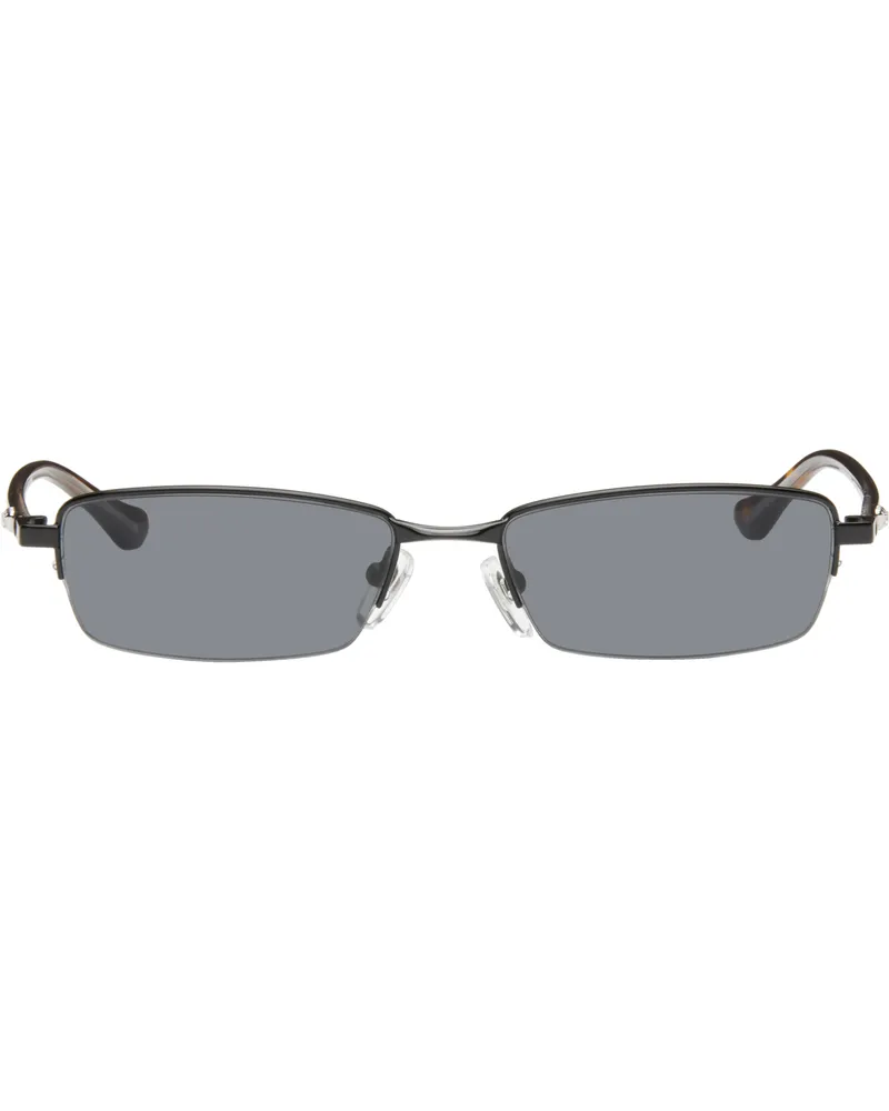 Bonnie Clyde Black & Brown Lucky Star Sunglasses Tortoise