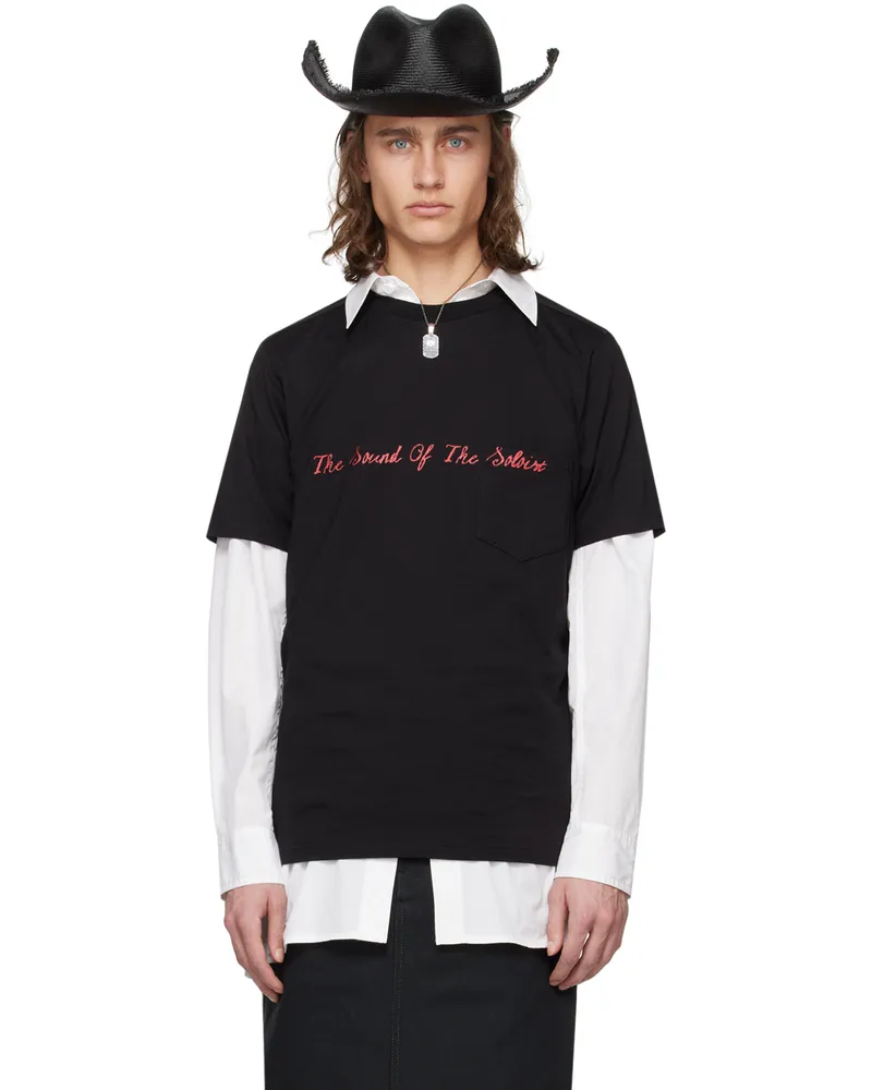 TheSoloIst Black 'The Sound Of The Soloist' T-Shirt Black