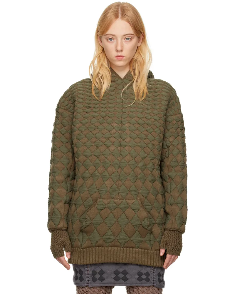 Isa Boulder Khaki Illusion Hoodie Swamp