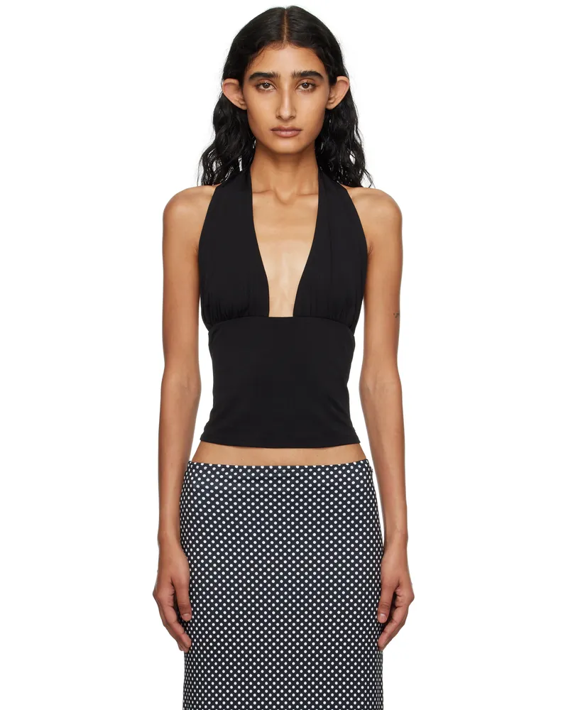Miaou Black Mathilde Top Black