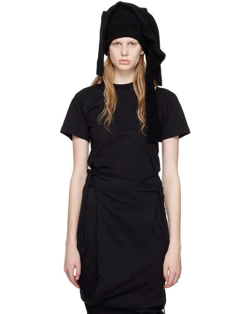 OTTOLINGER Black Cutout T-Shirt Black