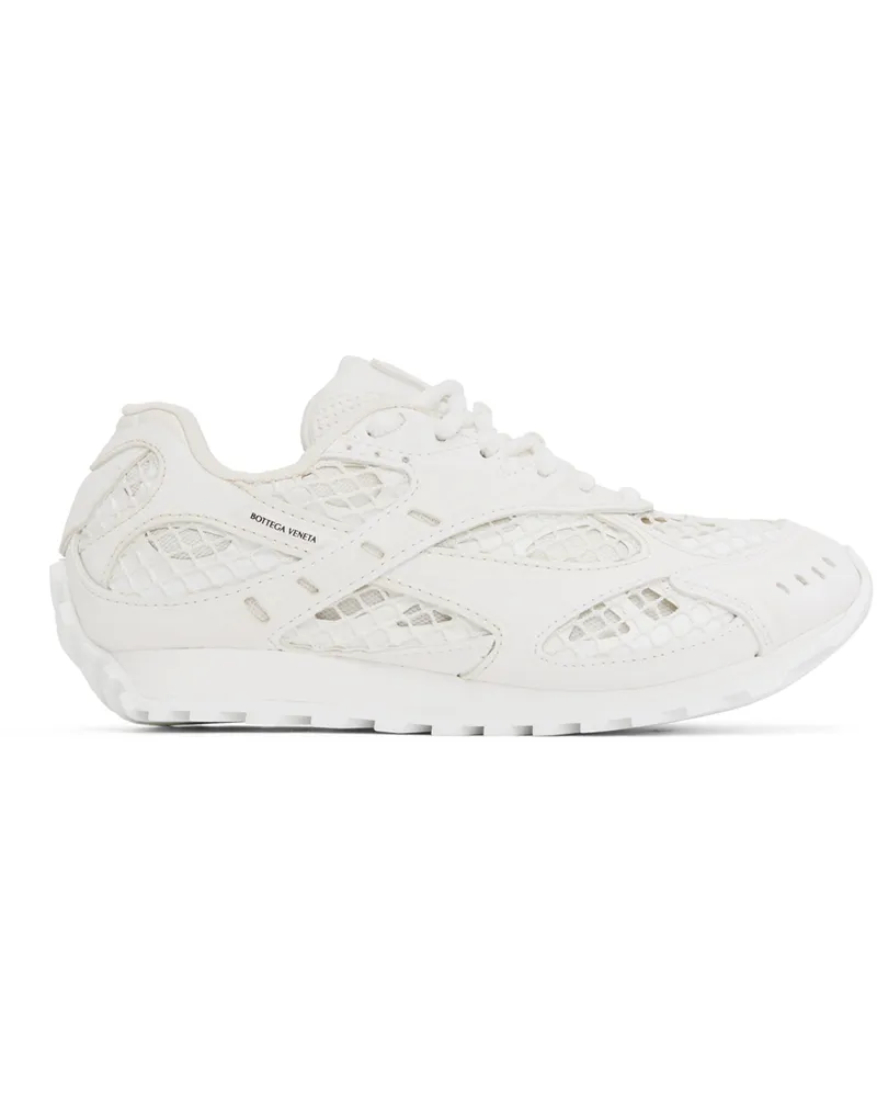 Bottega Veneta White & Off-White Orbit Sneakers 9013