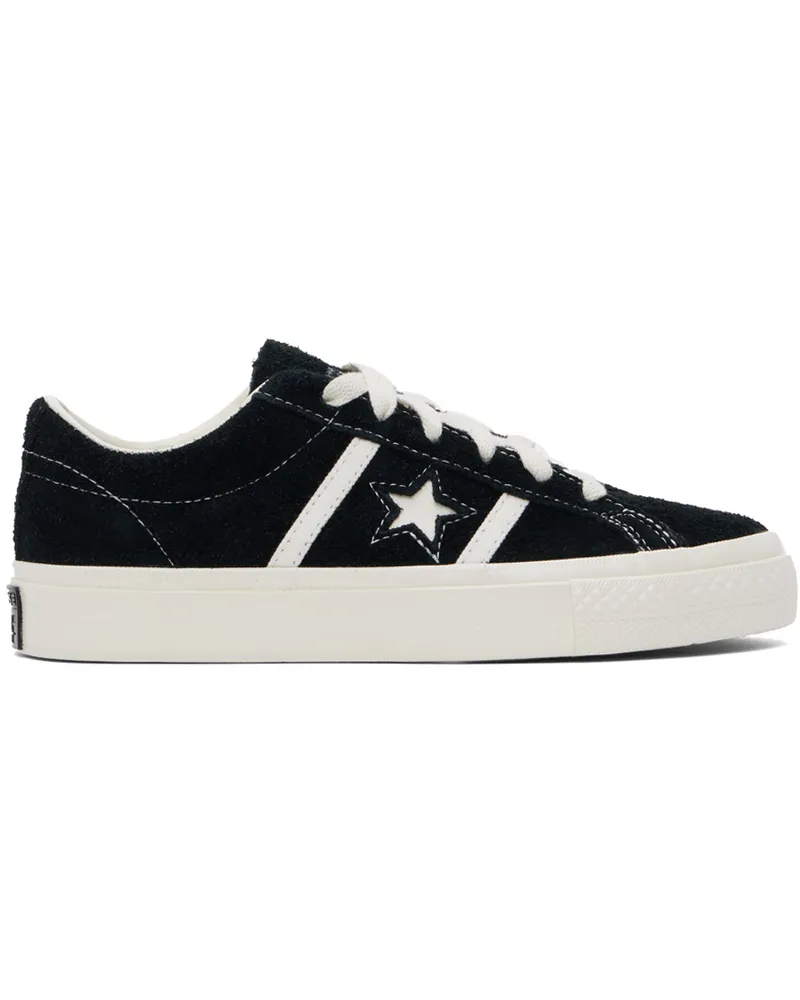 Converse Black One Star Academy Pro Suede Low Sneakers Black