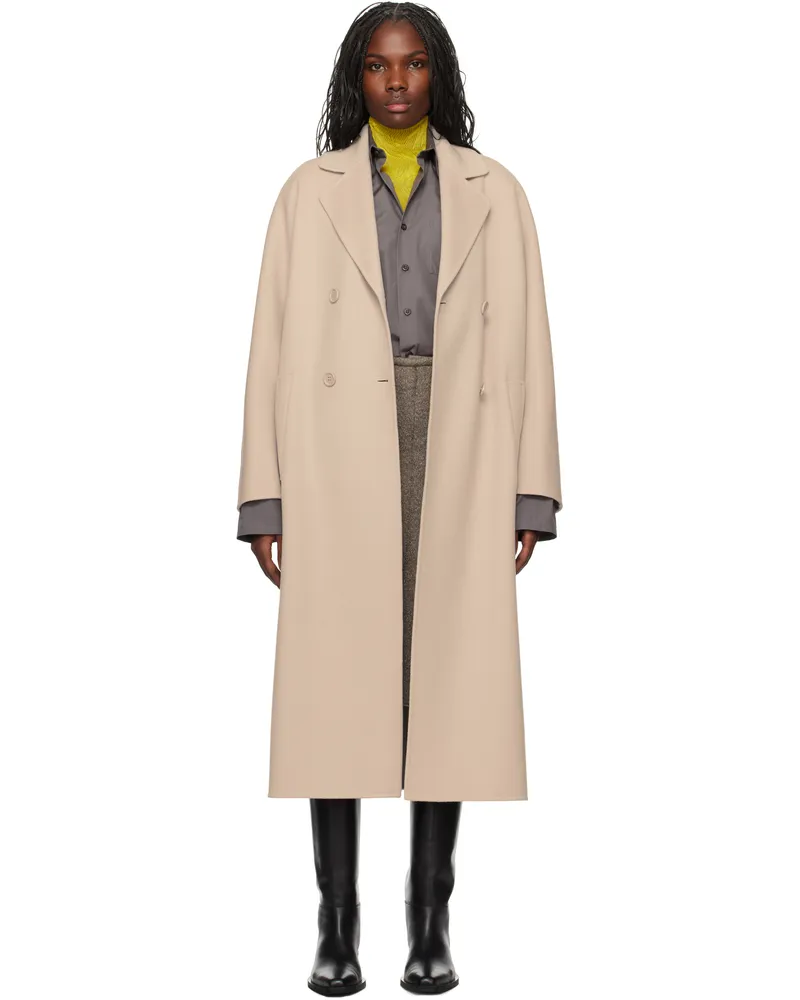 Max Mara Off-White Capi Coat 048