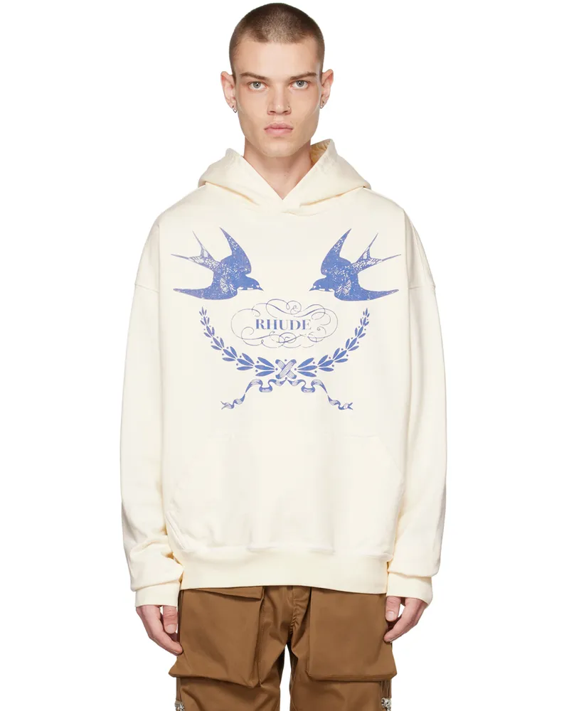 RHUDE Off-White Sparrow Hoodie Vtg