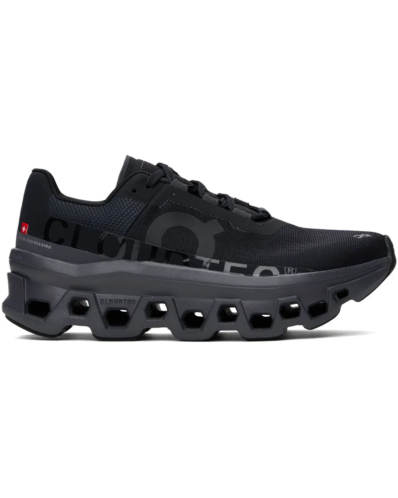 ON Black Cloudmonster Sneakers Black