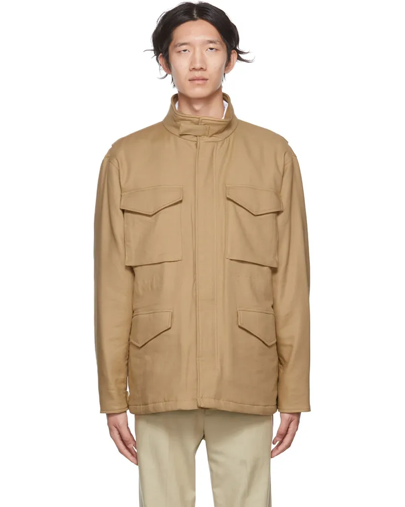 Vince Brown Field Jacket New