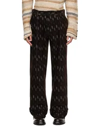 KIKO KOSTADINOV Brown Jacklight Trousers Umber