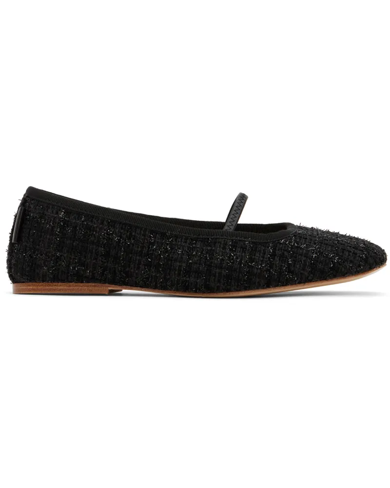 A.P.C. Black Swan Ballerina Flats Lzz
